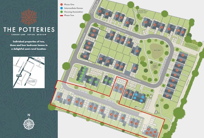 Poterries site plan