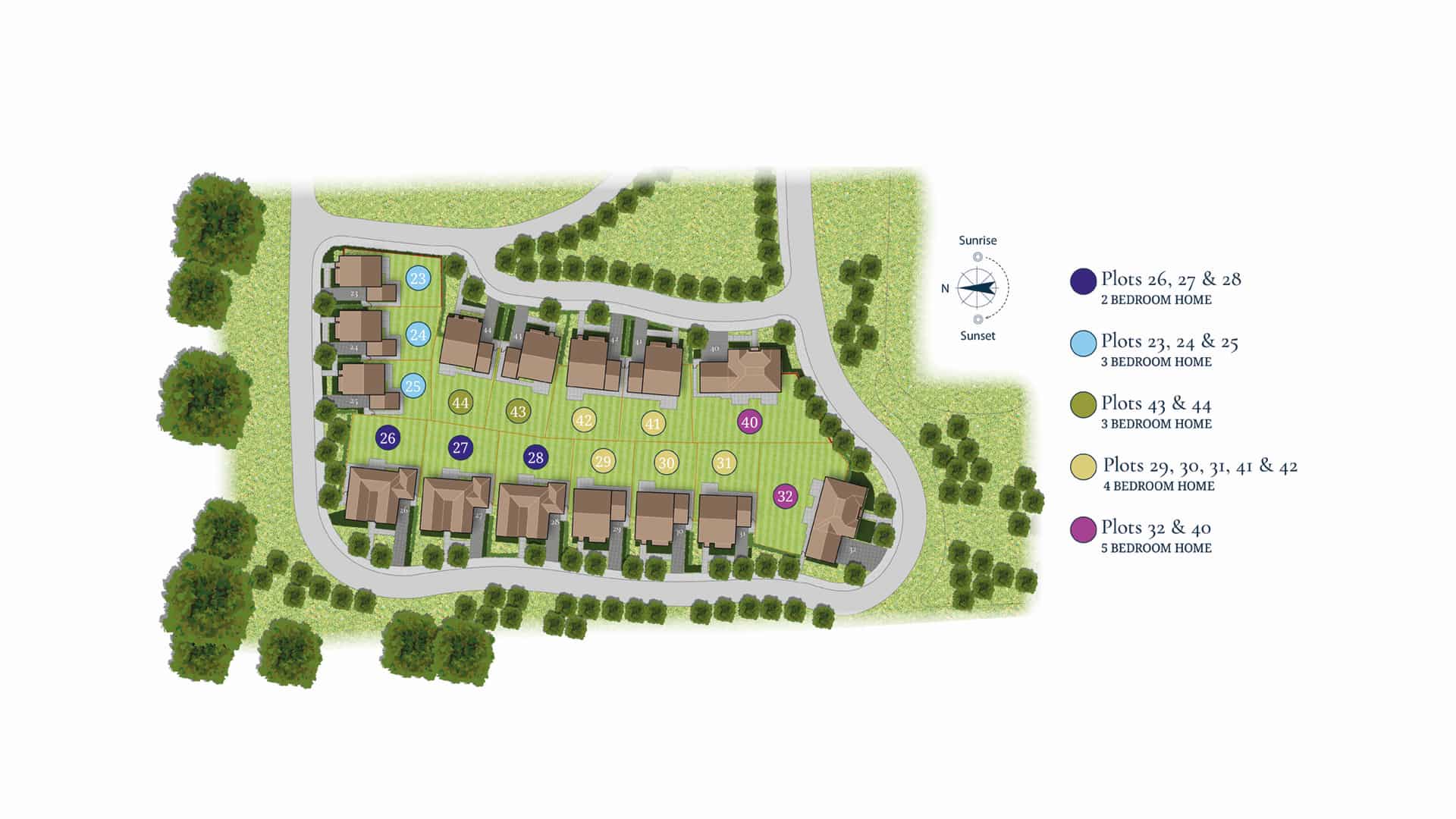 Aston Meadows site plan