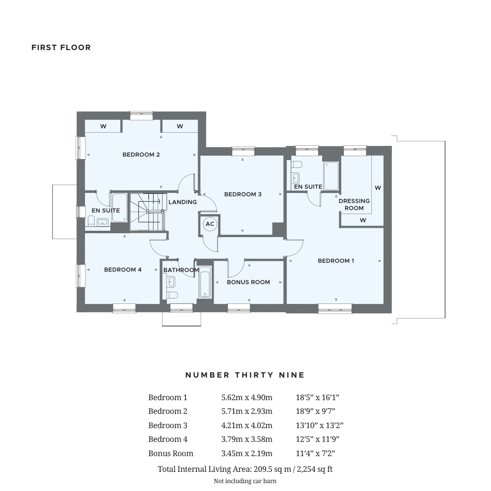 First floor - floor plans