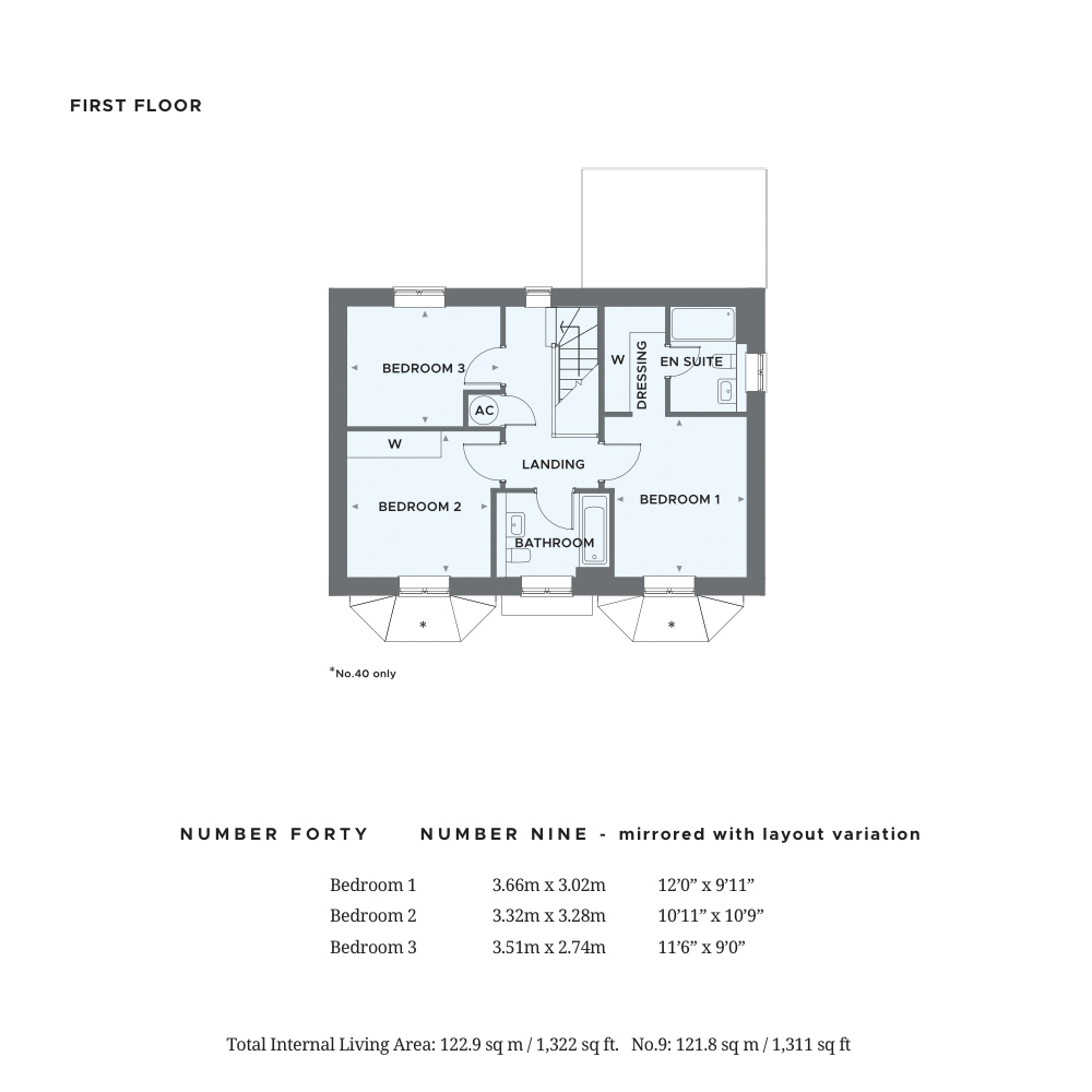 First floor - floor plans