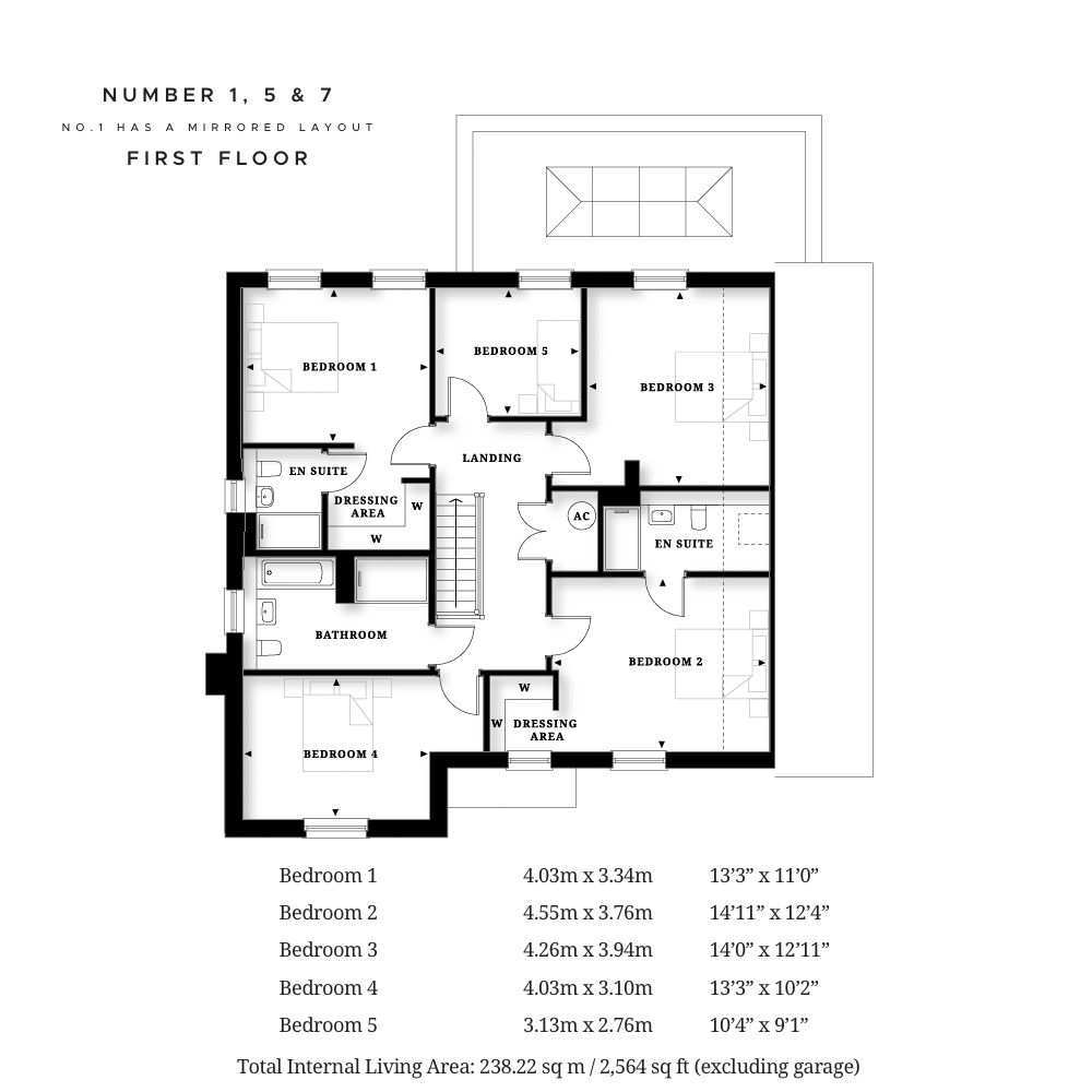 Oakland Grove Plot 1,5,7 First Floor