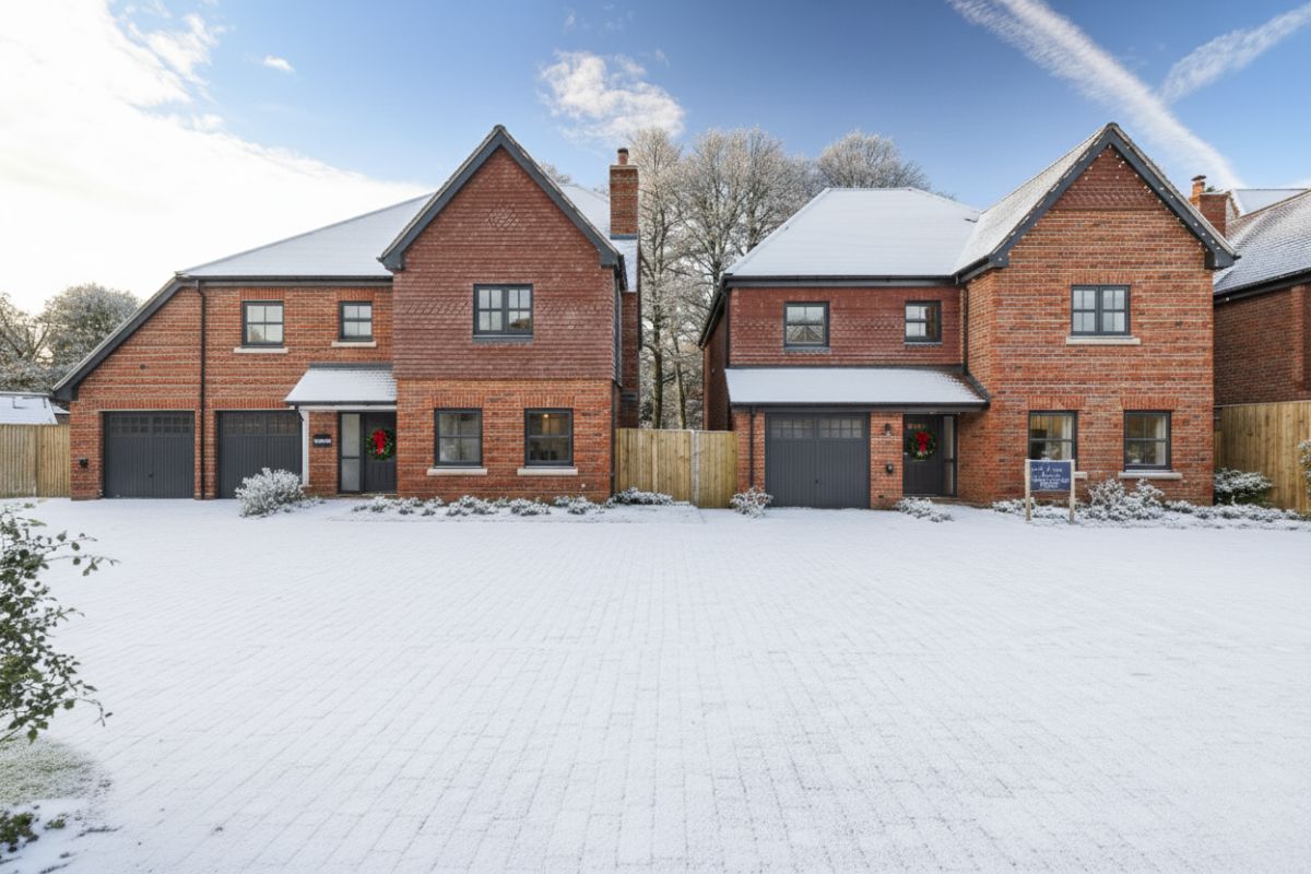 Oakland winter scene