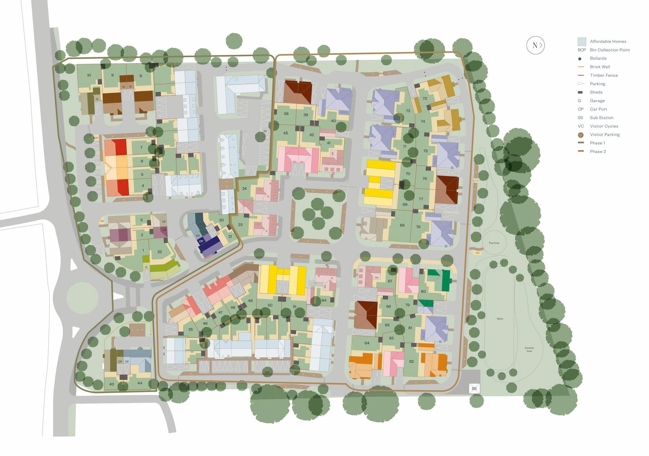 Kingswick Park Site Plan