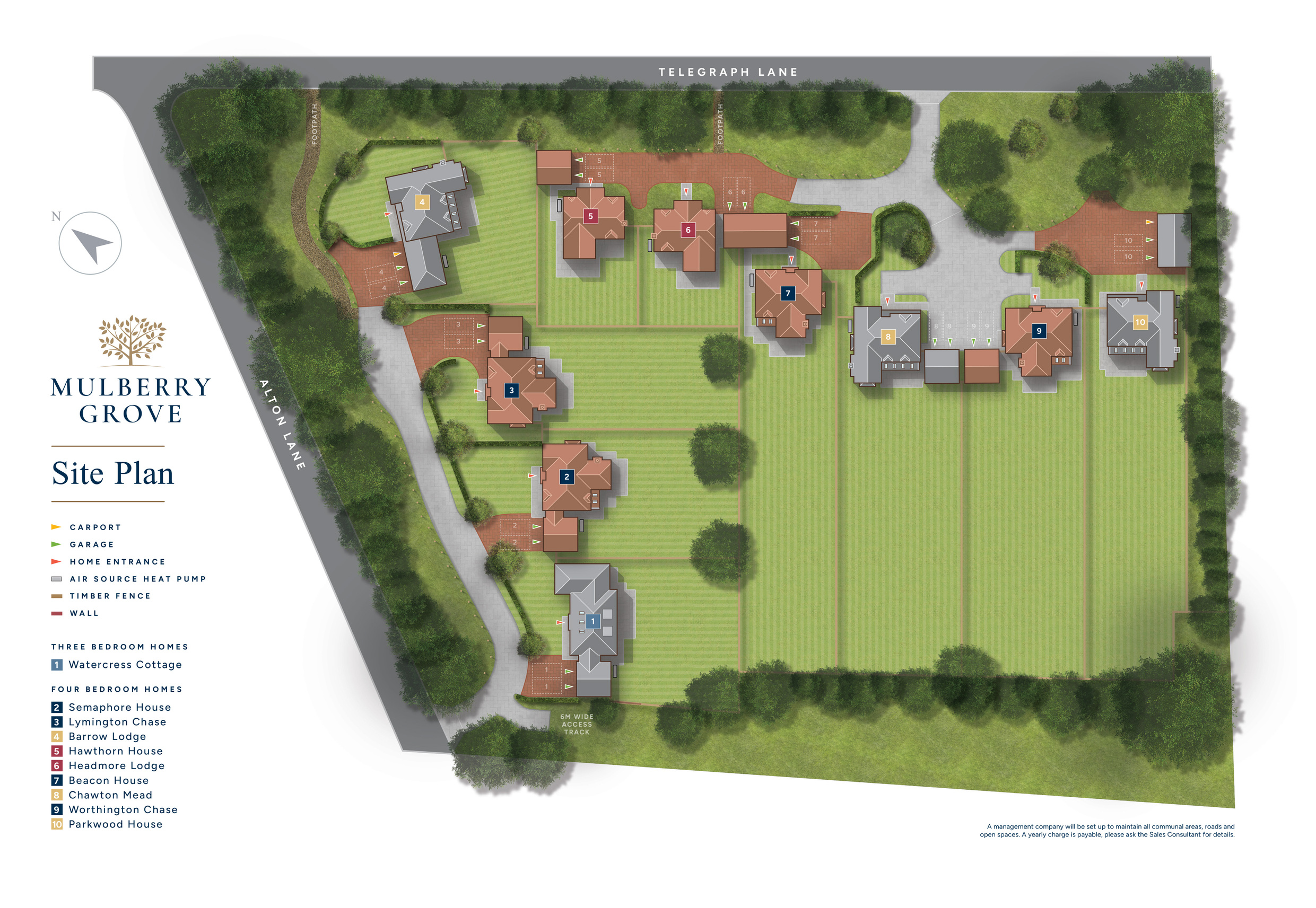 Mulberry Grove Site Plan