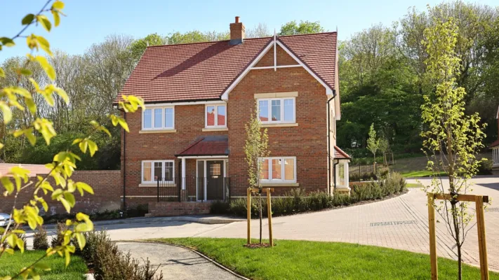 Front of house - Bluebell Plot 31
