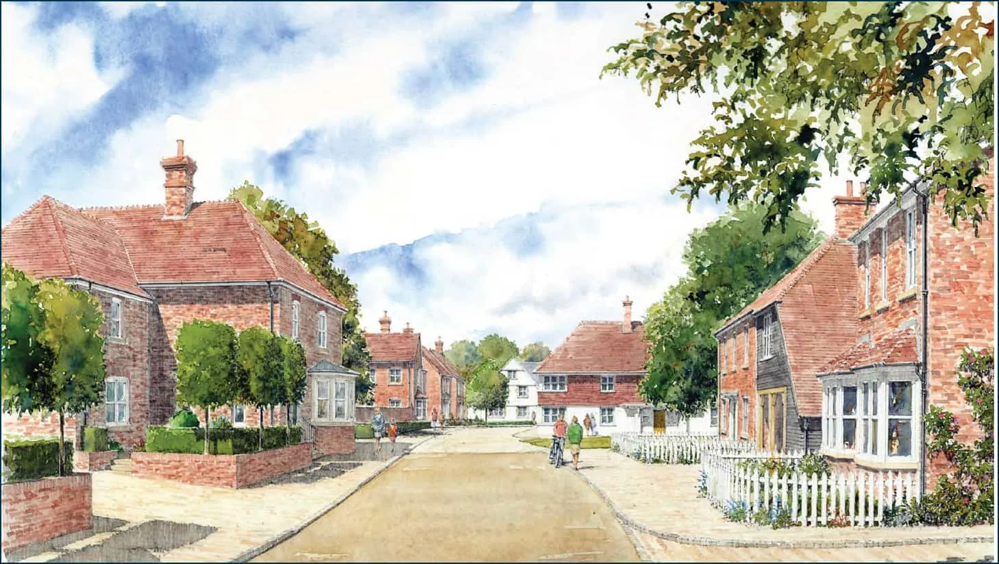 illustration of street 