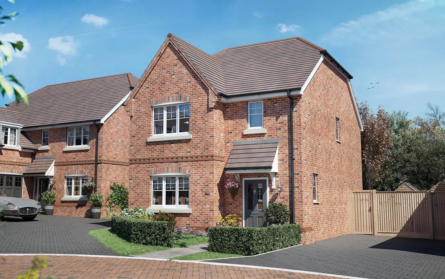 Detached spacious house with driveway 