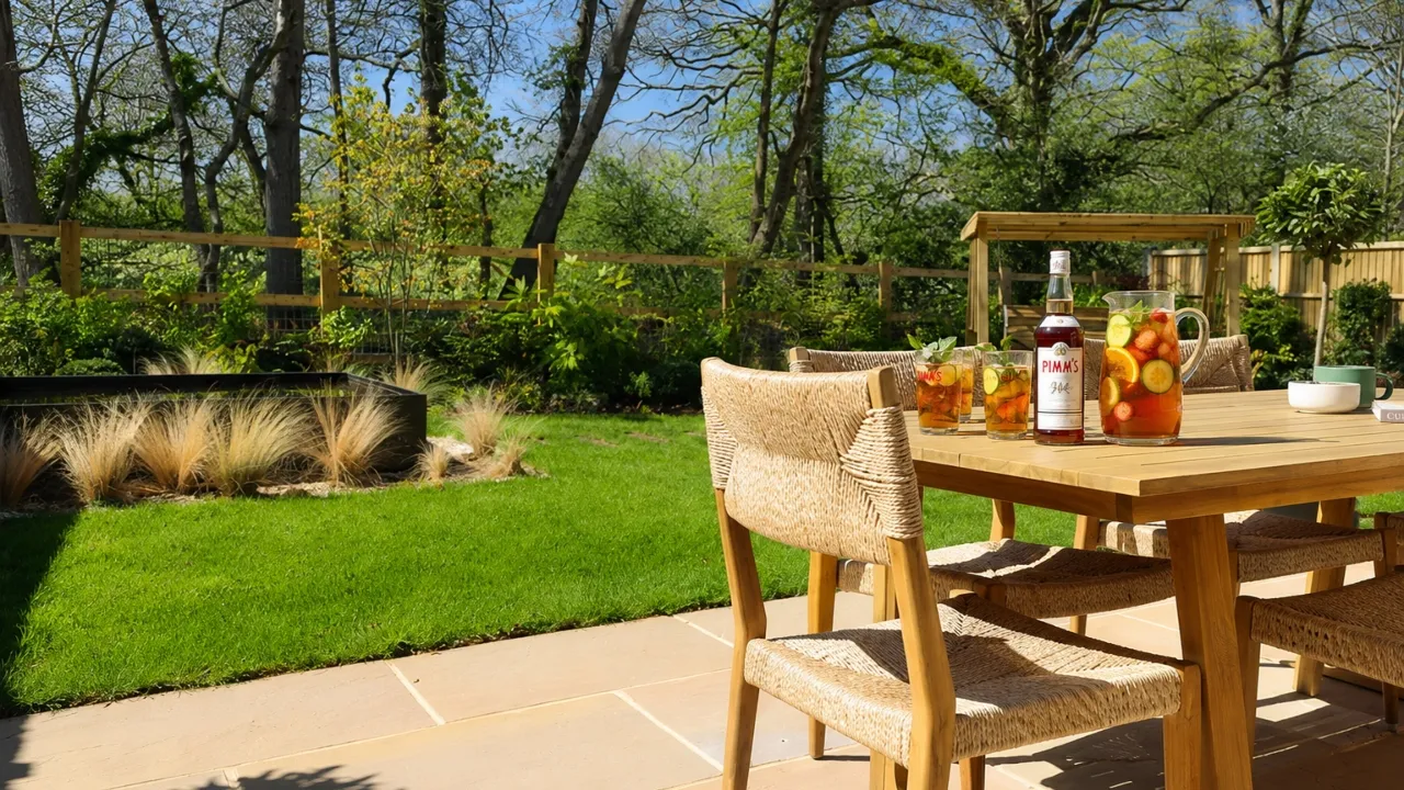 Oakland Grove - Pimms event in the garden