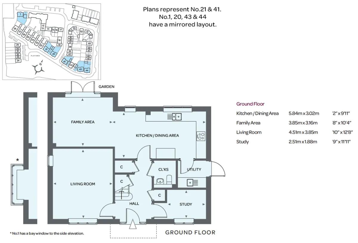 1-20-21-41-43-44 ground floor