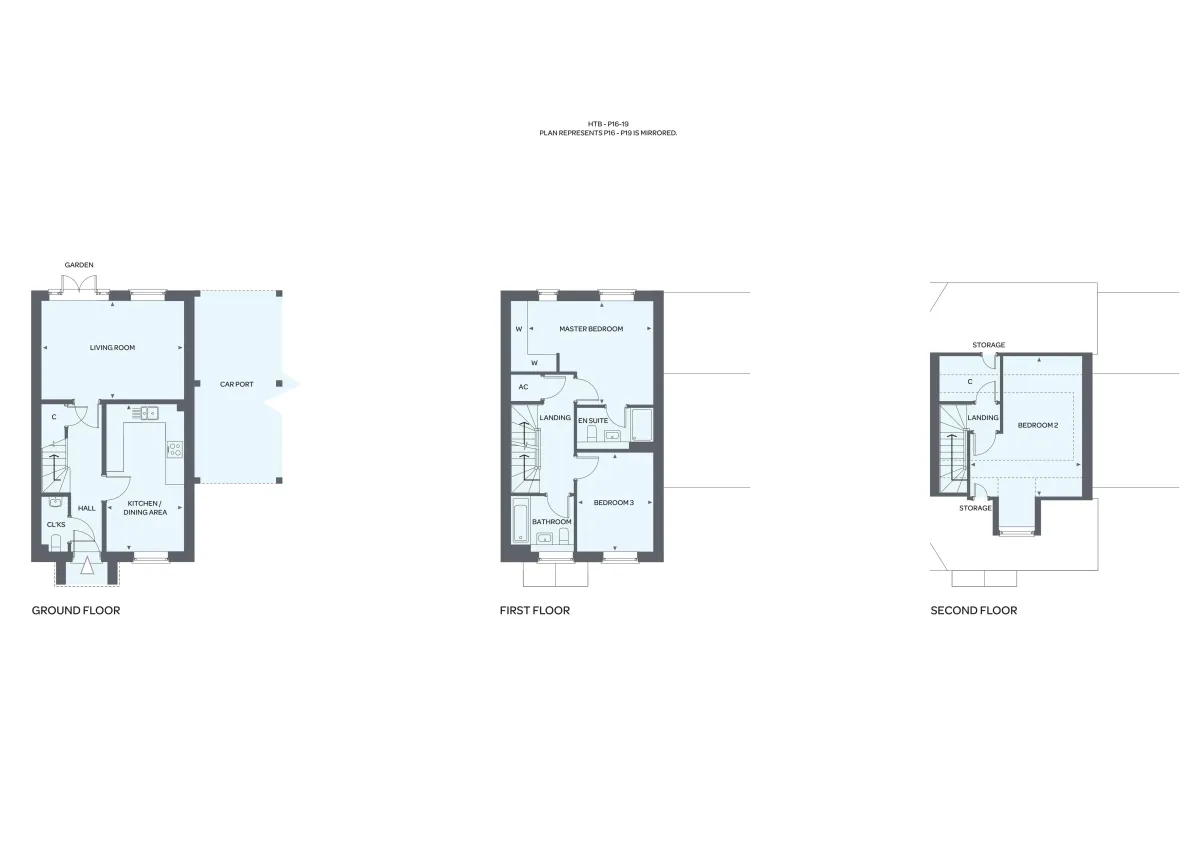 EF 16 floor plans