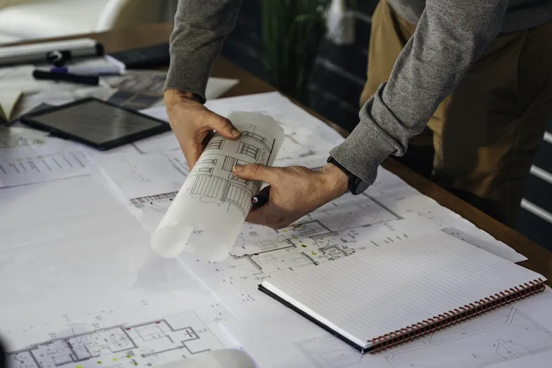 unrolling house plans