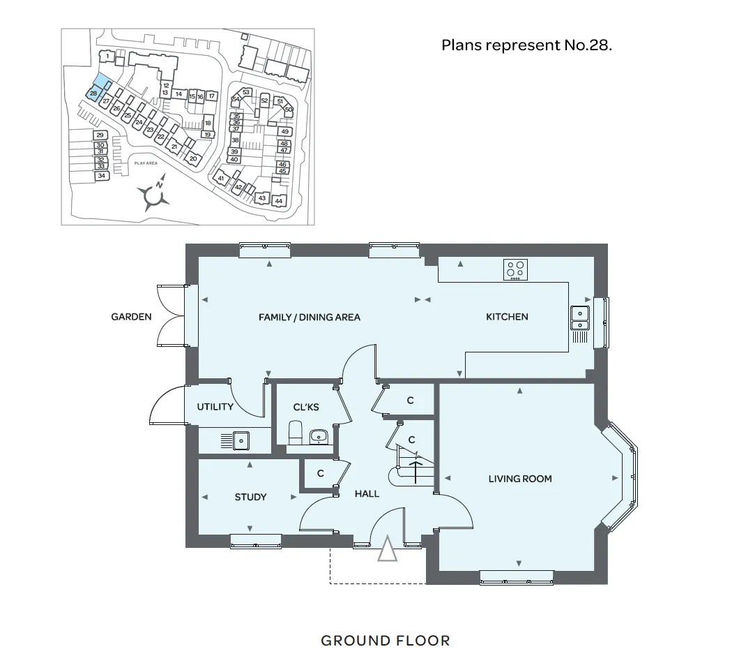 ground floor plot 28