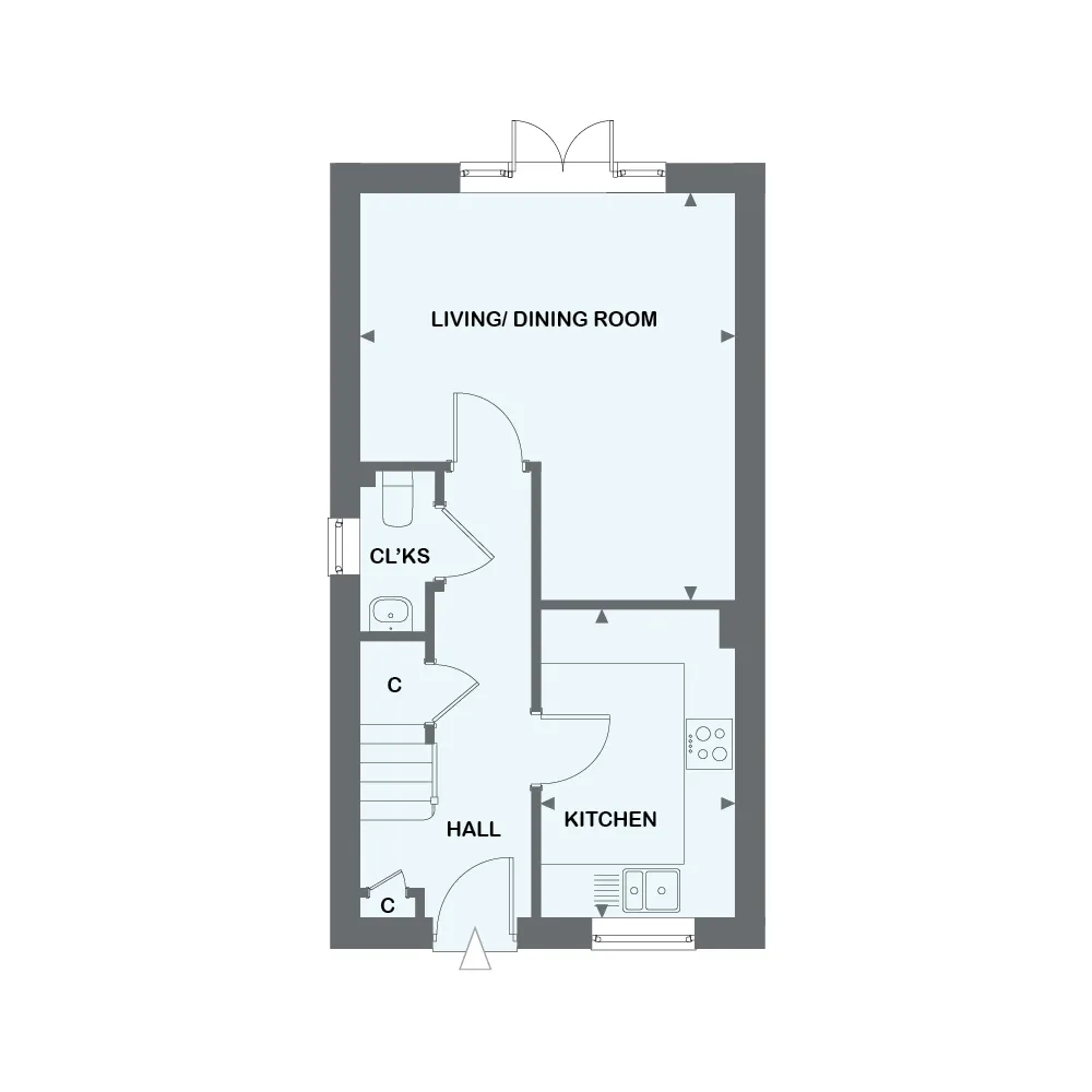 ground floor plot 8 floor plan
