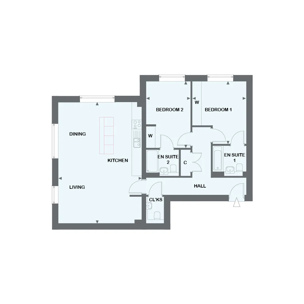 de clare court floor plan
