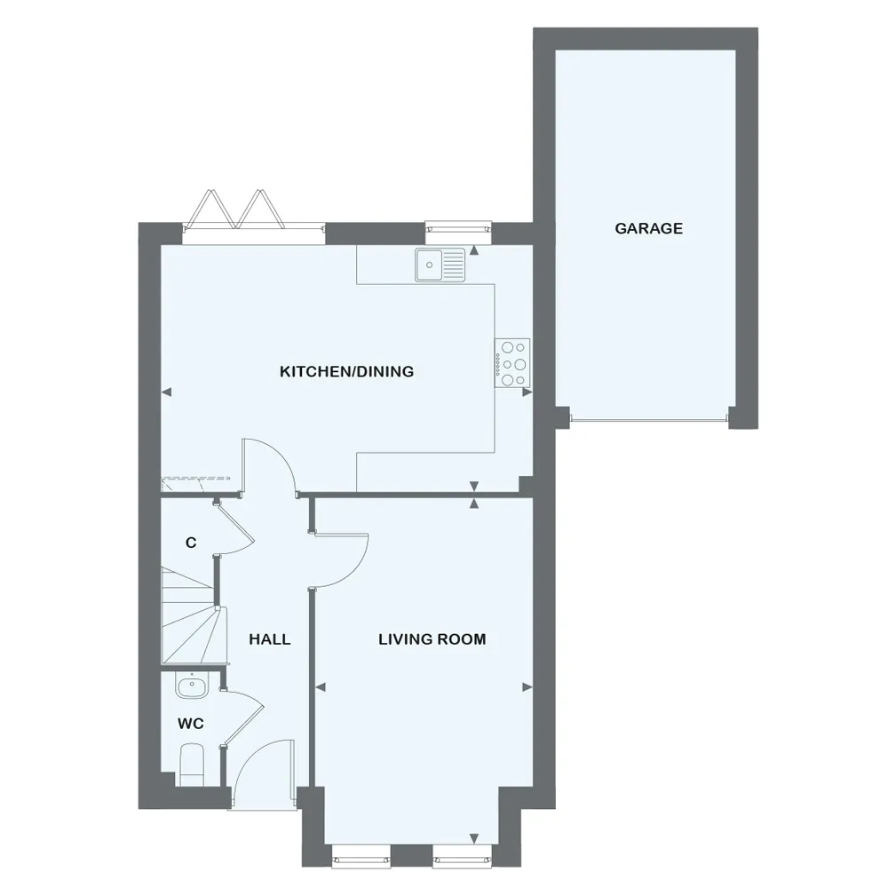 Ground floor plans 