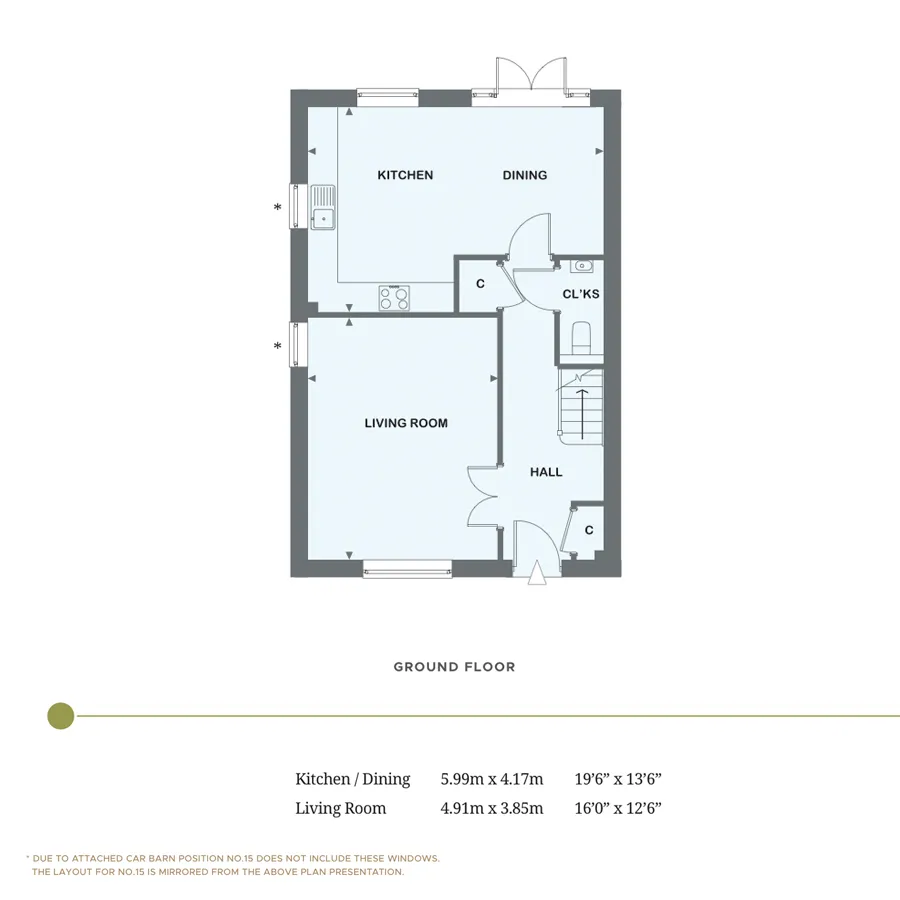 Ground floor floor plans