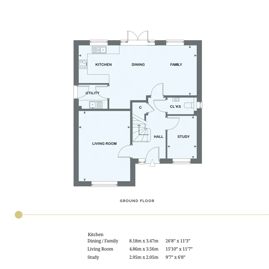 Ground floor floor plans