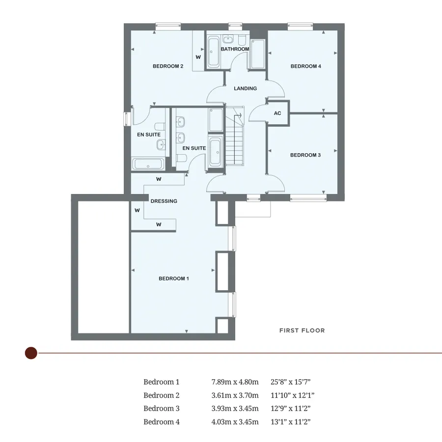First floor floor plans