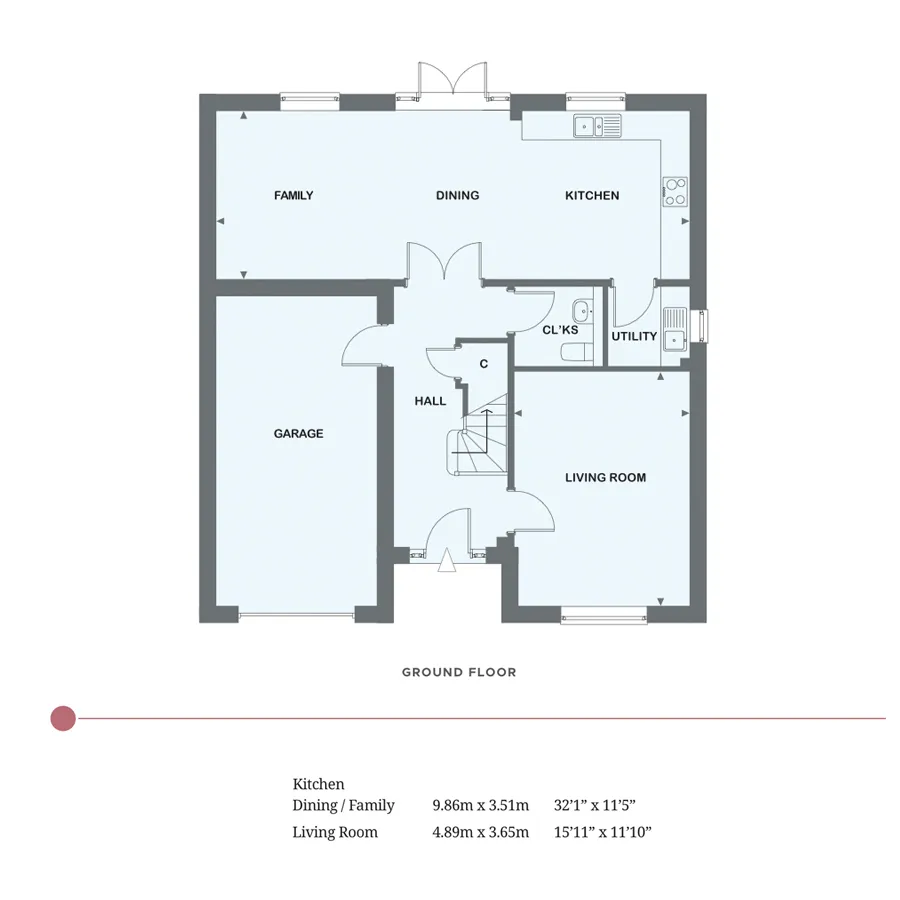 Ground floor floor plans