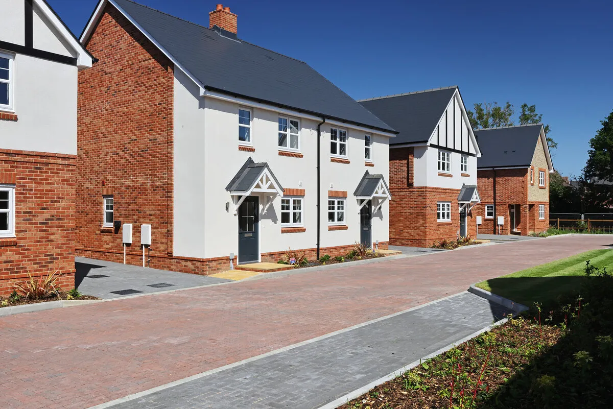 Exterior of plot