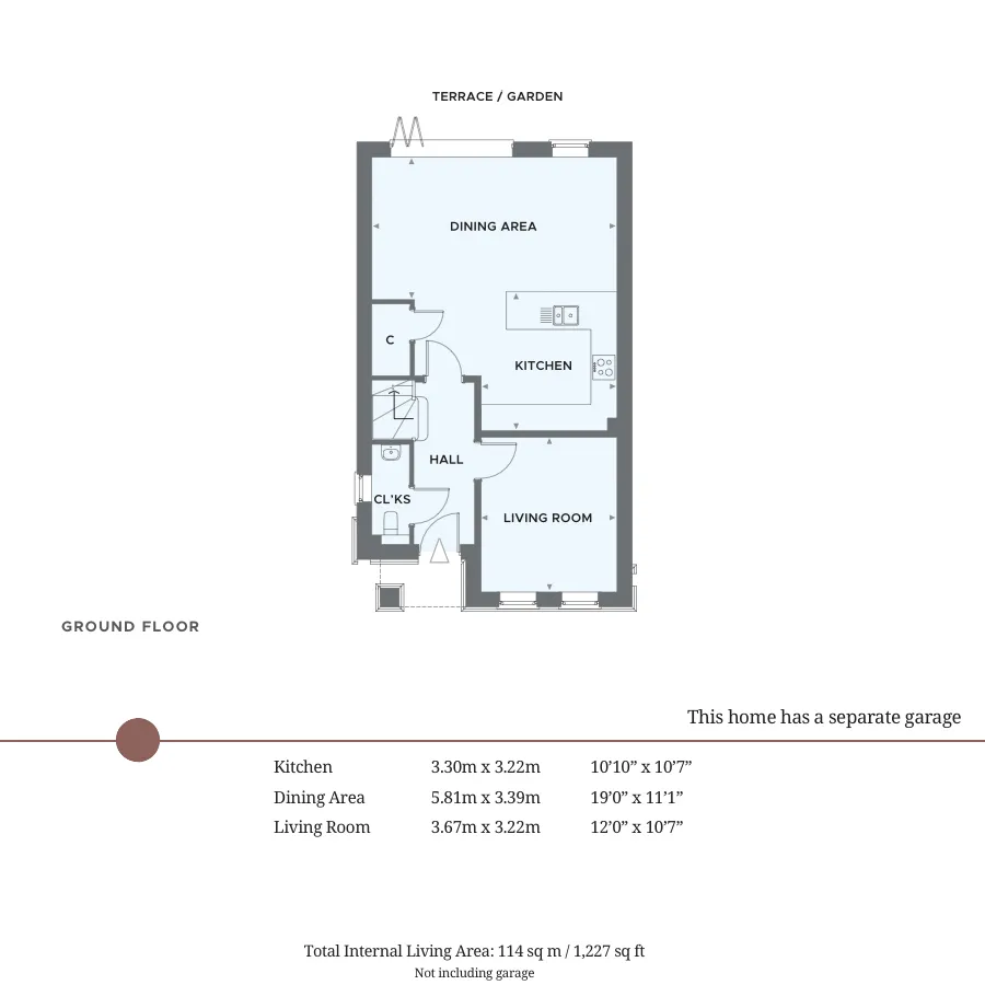 Ground floor - floor plans 