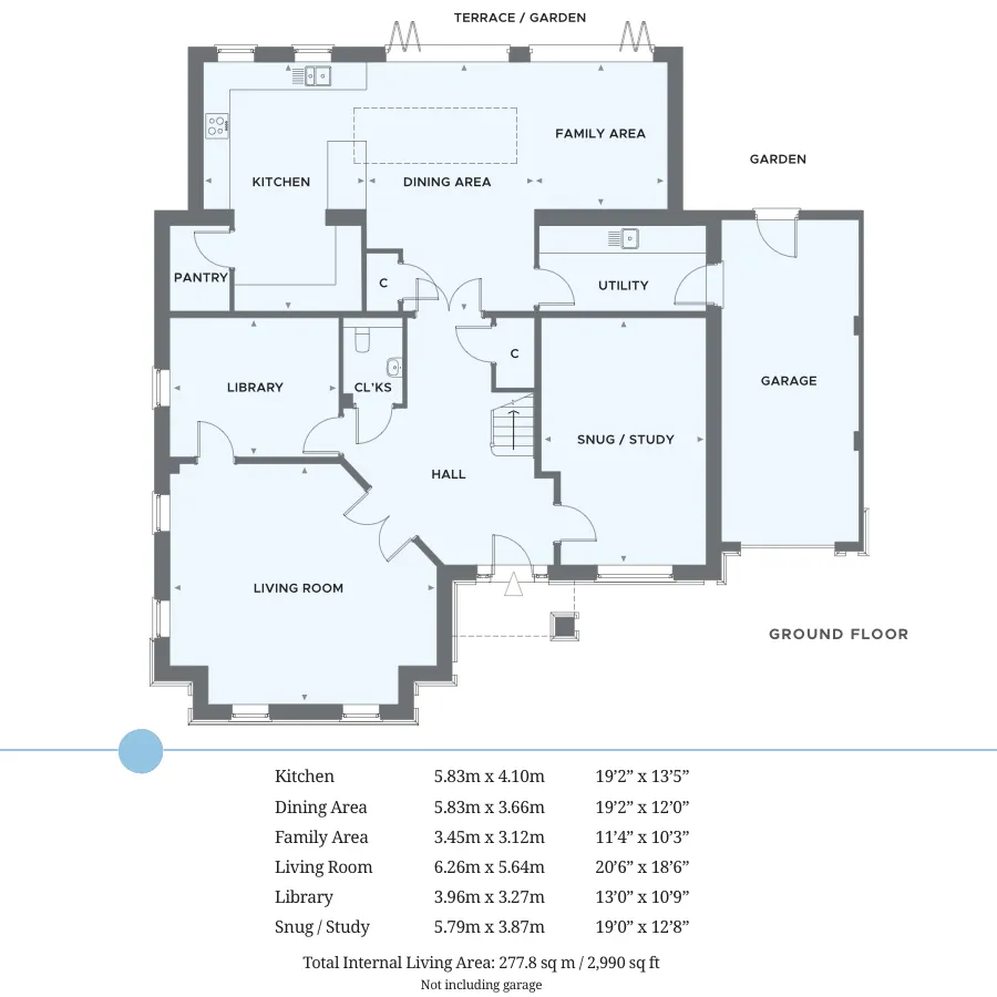 Ground Floor - floor plans