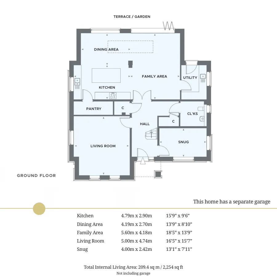 Plot 1 first floor floor plans 