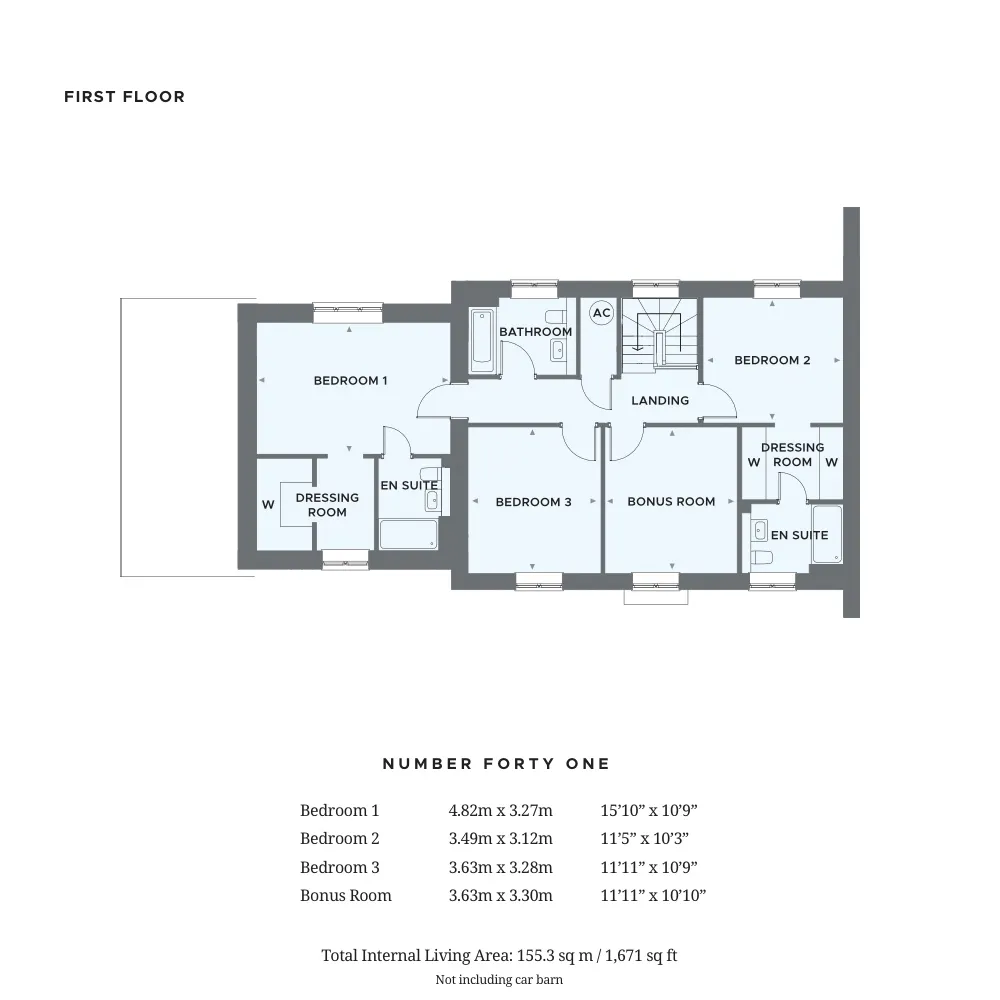 First floor - floor plans