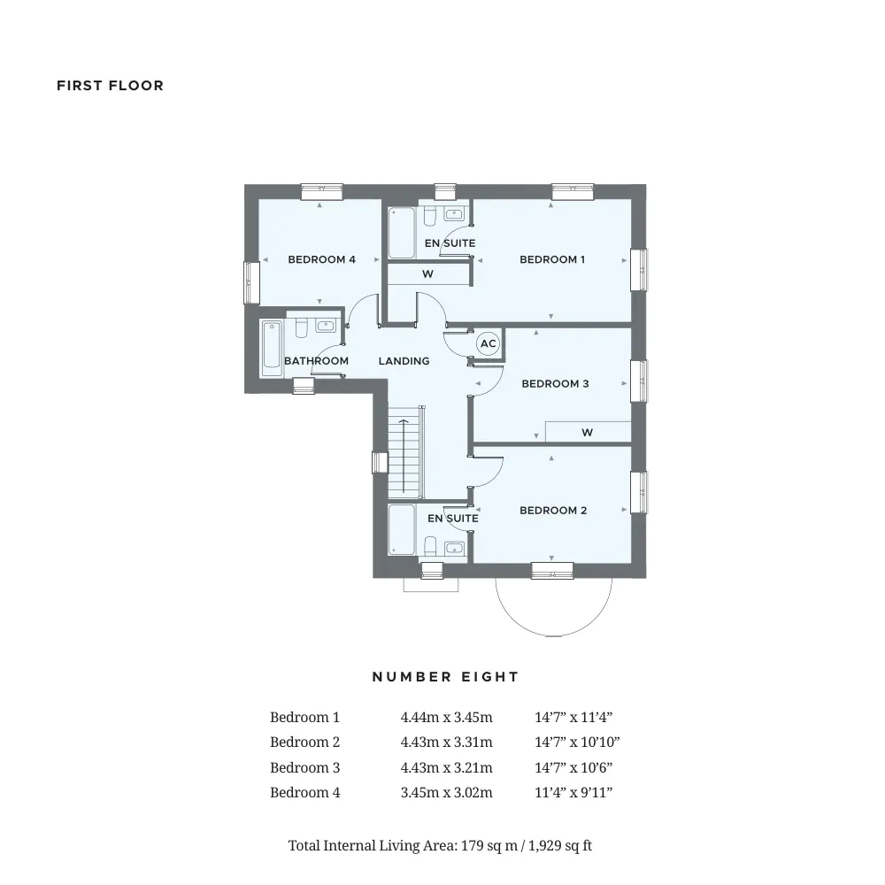 First floor - floor plans