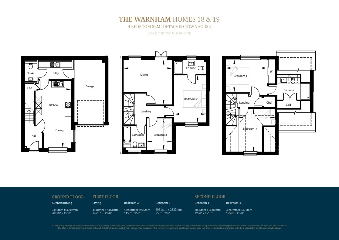 The Warnham Floor Plans