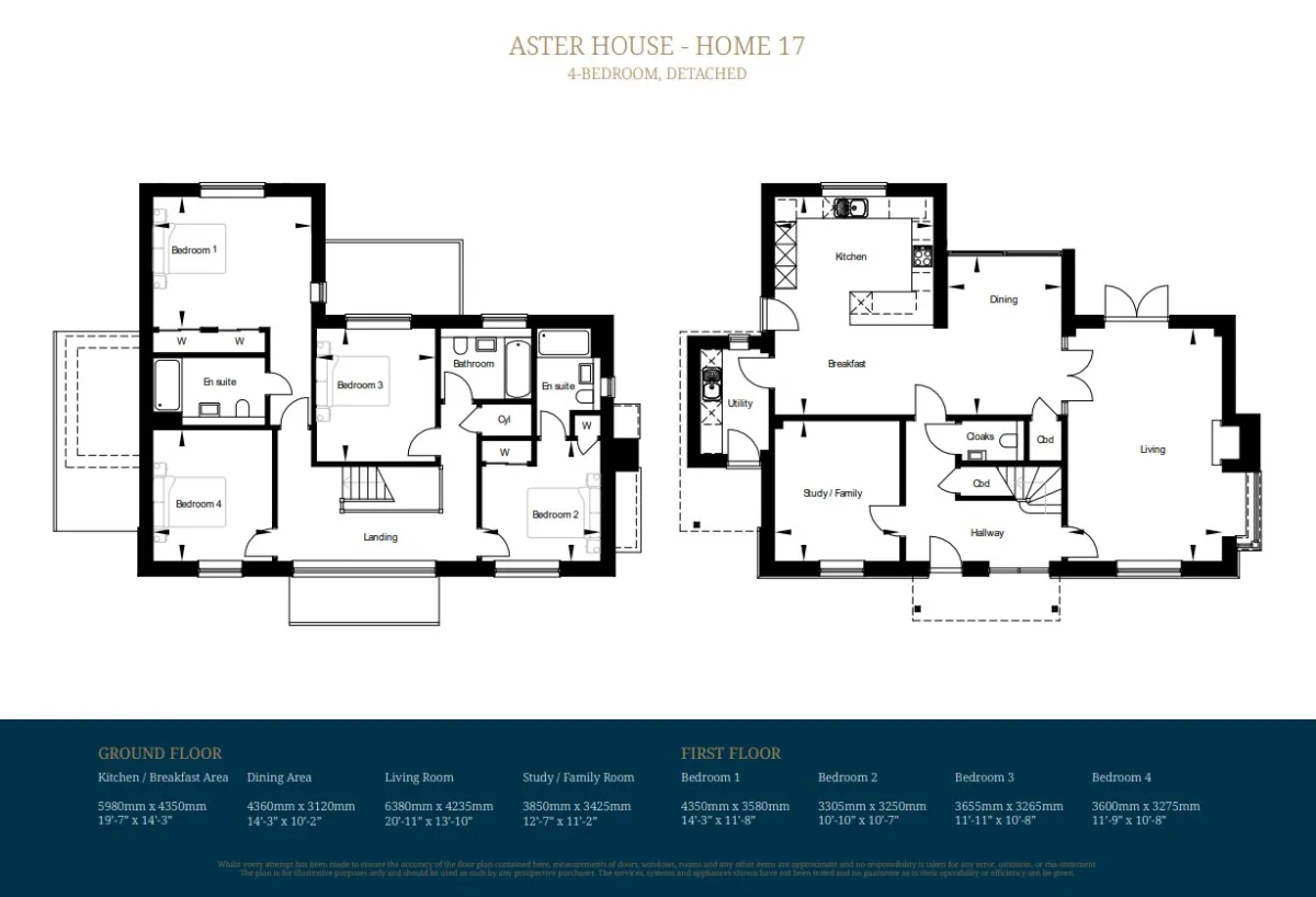 Plot 17 Summerfield Nurseries floor plan