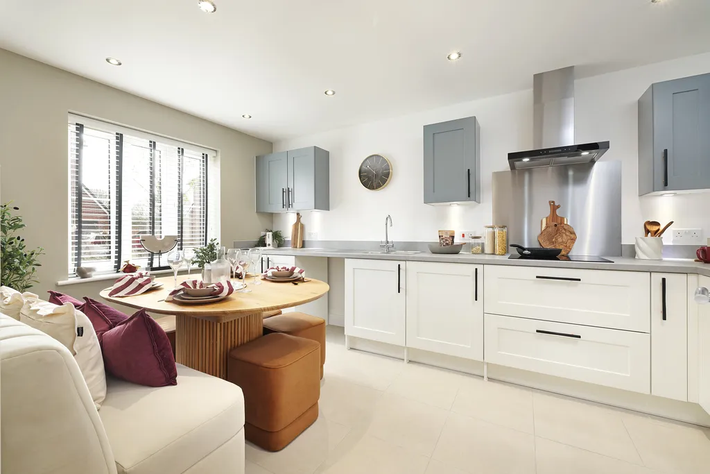 Kitchen, dining room