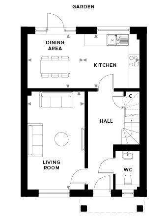 Headley Court Plot 20 Ground Floor Floor Plan