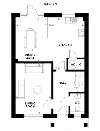 Headley Court Plot 27 Ground Floor Floor Plan