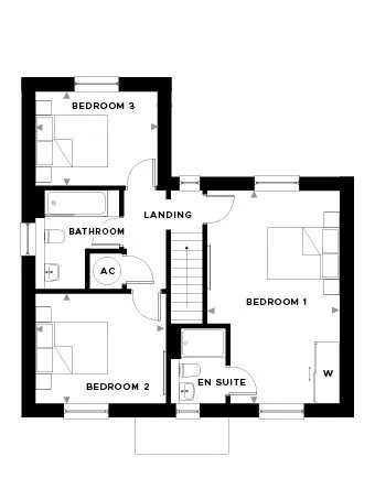 Headley Court Plot 46 First Floor Floor Plan