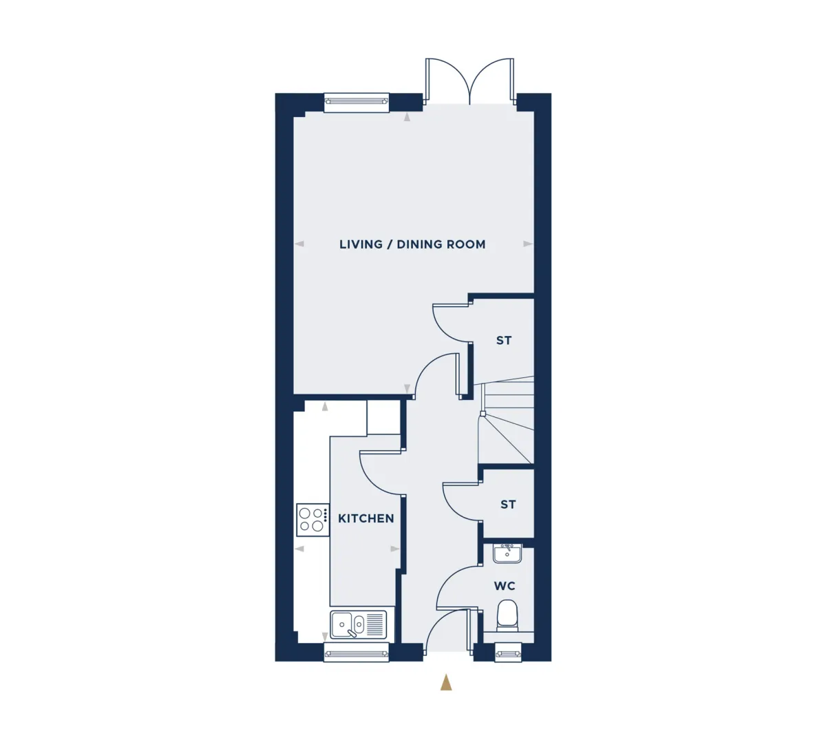 The Blackberry Ground floor plan