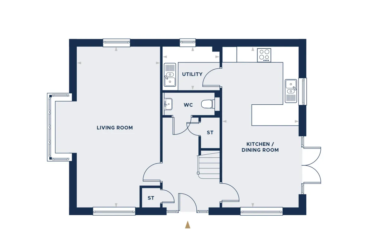 The Primrose Ground floor plan
