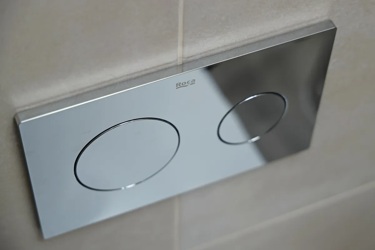 Flush plate