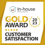 In-house Research, Gold Award 2023, customer satisfaction
